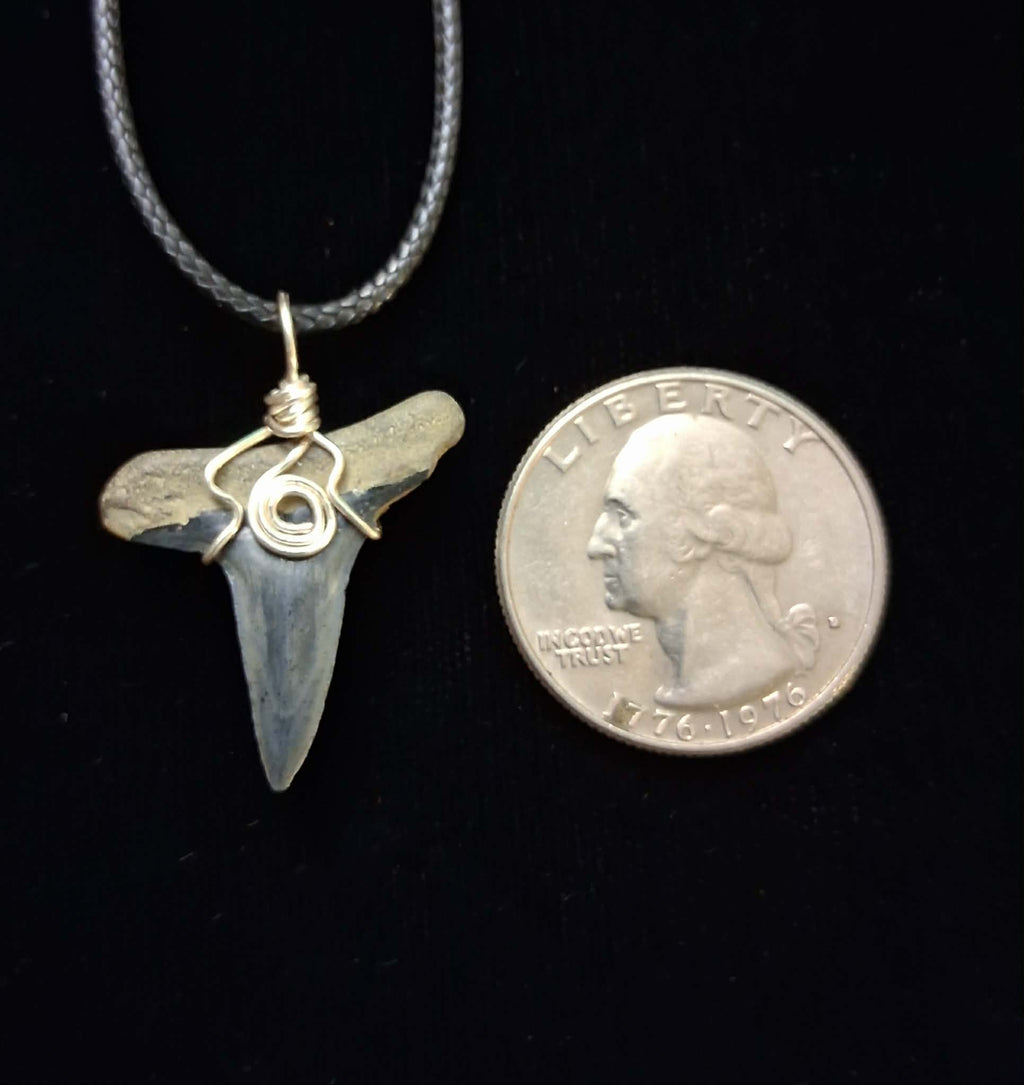 Lemon Shark Wire Wrapped Pendant
