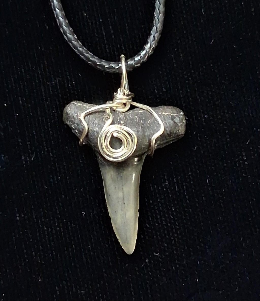 Lemon Shark Wire Wrapped Pendant