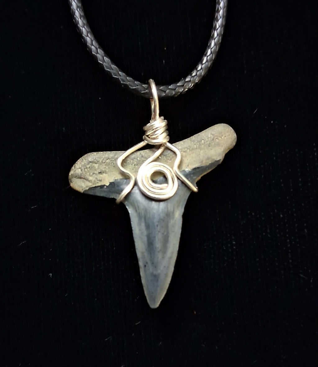 Lemon Shark Wire Wrapped Pendant