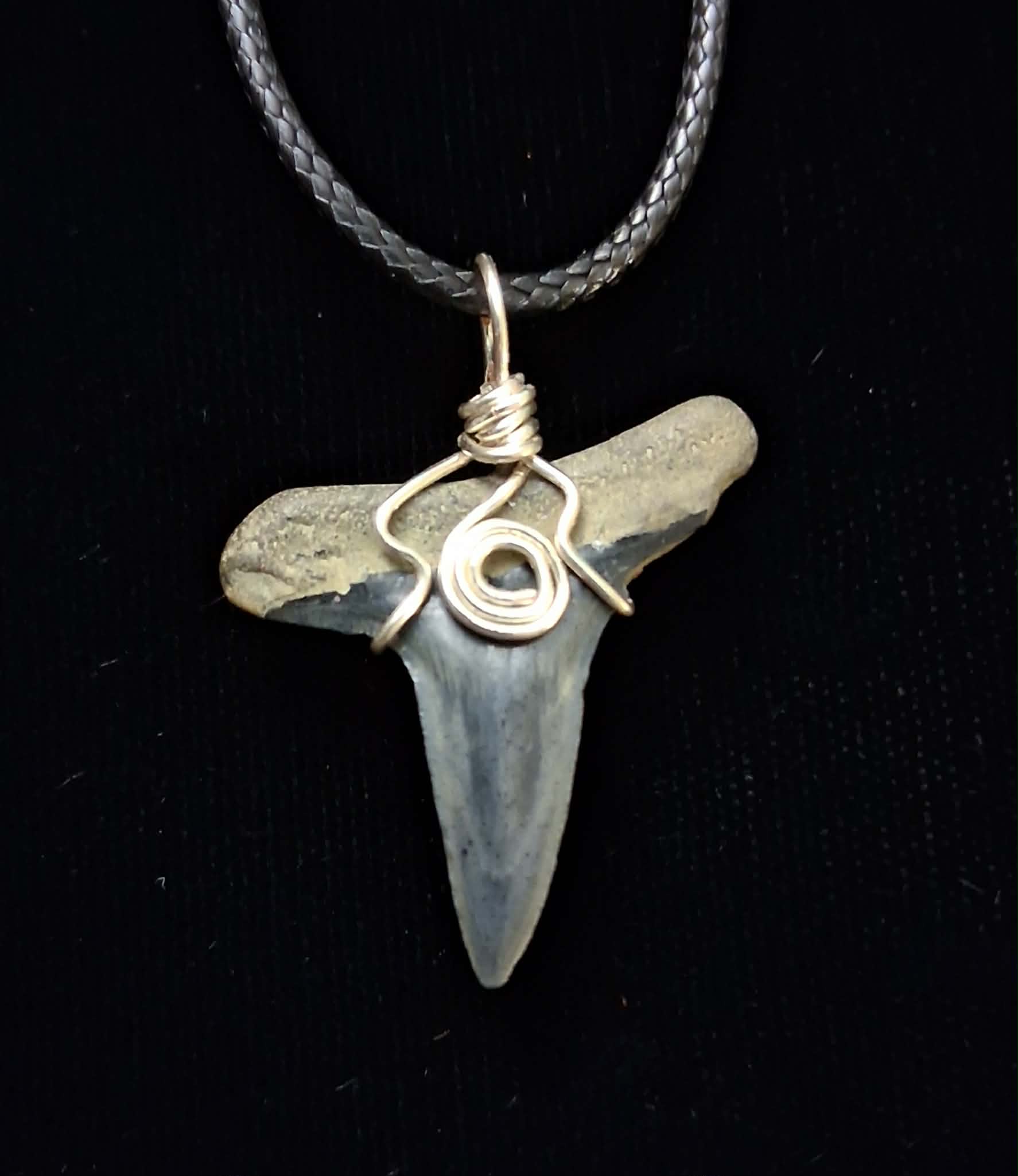 Lemon Shark Wire Wrapped Pendant