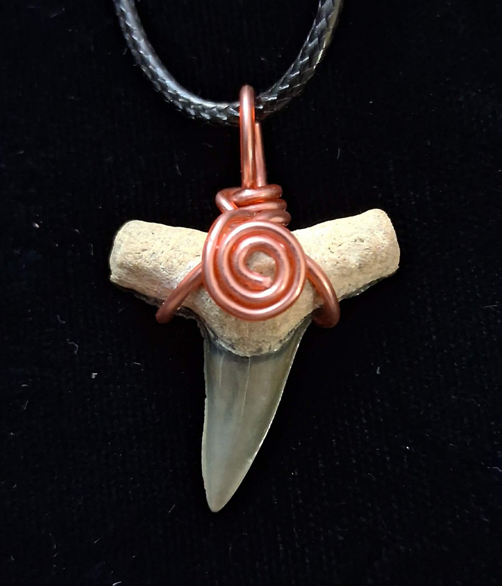 Lemon Shark Wire Wrapped Pendant