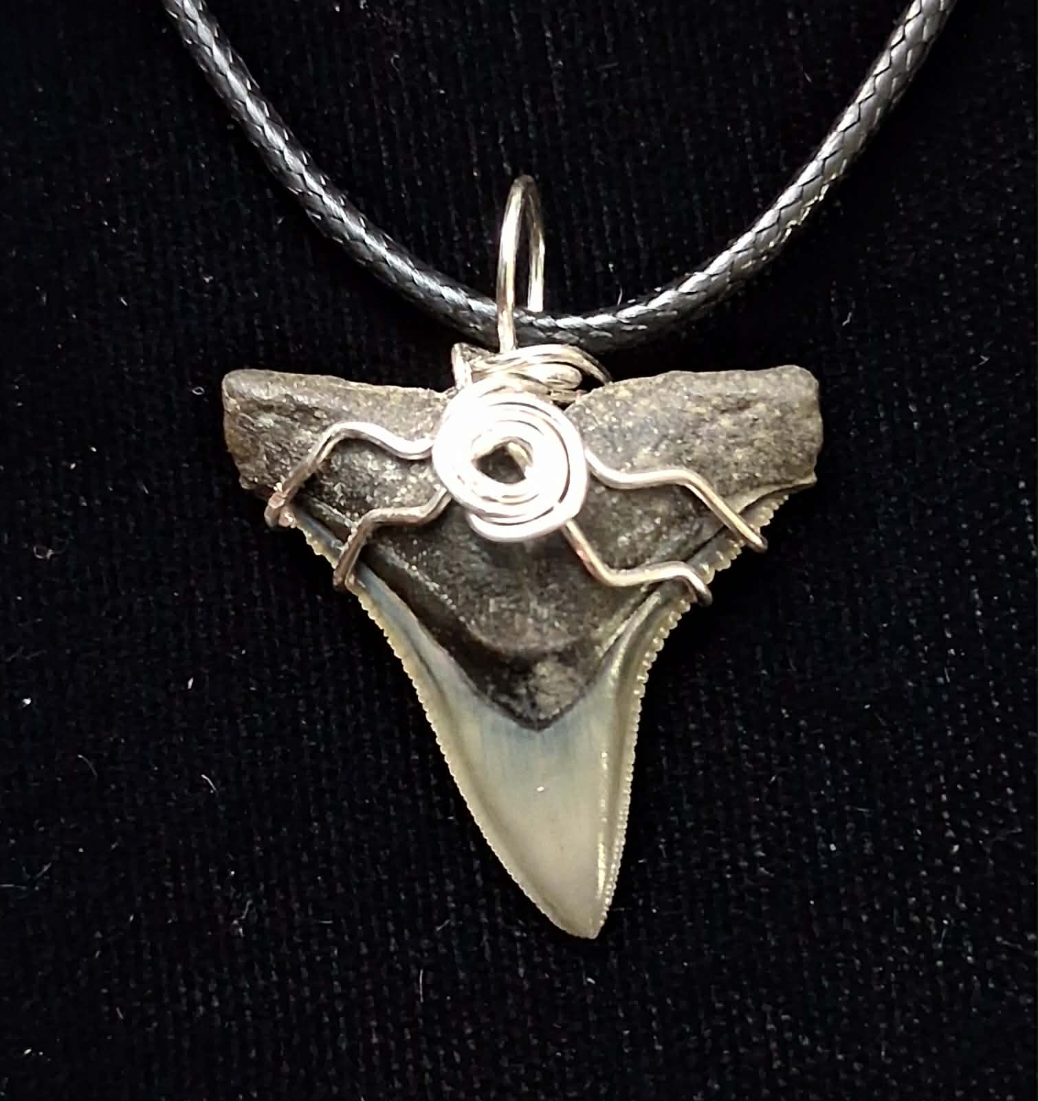 Bull Shark Wire Wrapped Pendant