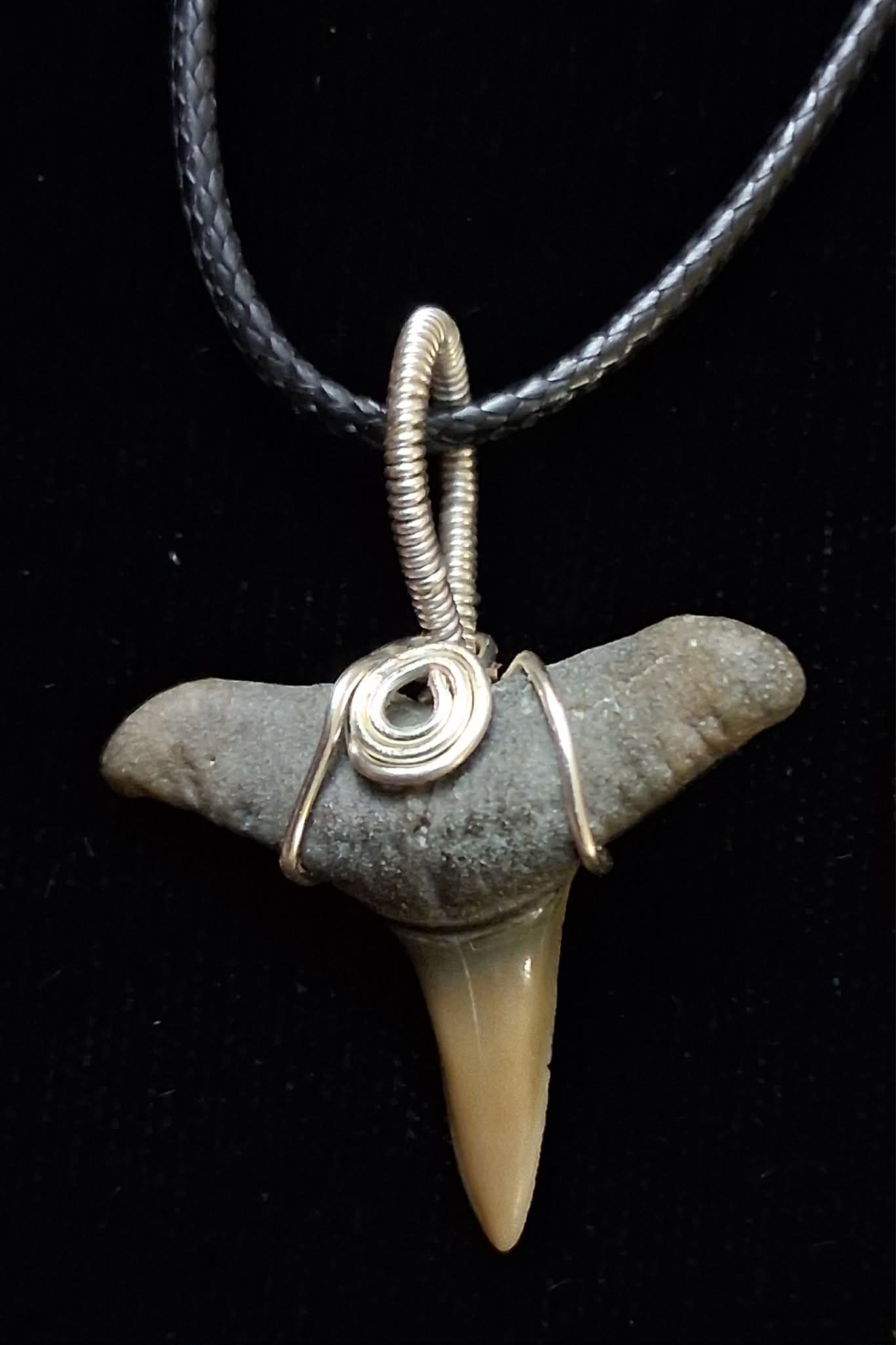 Lemon Shark Wire Wrapped Pendant