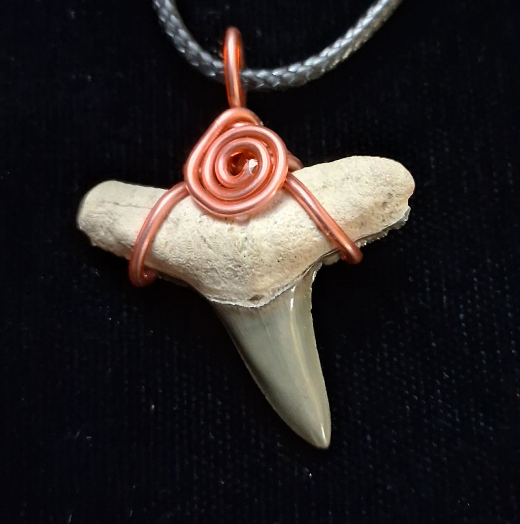 Lemon Shark Wire Wrapped Pendant