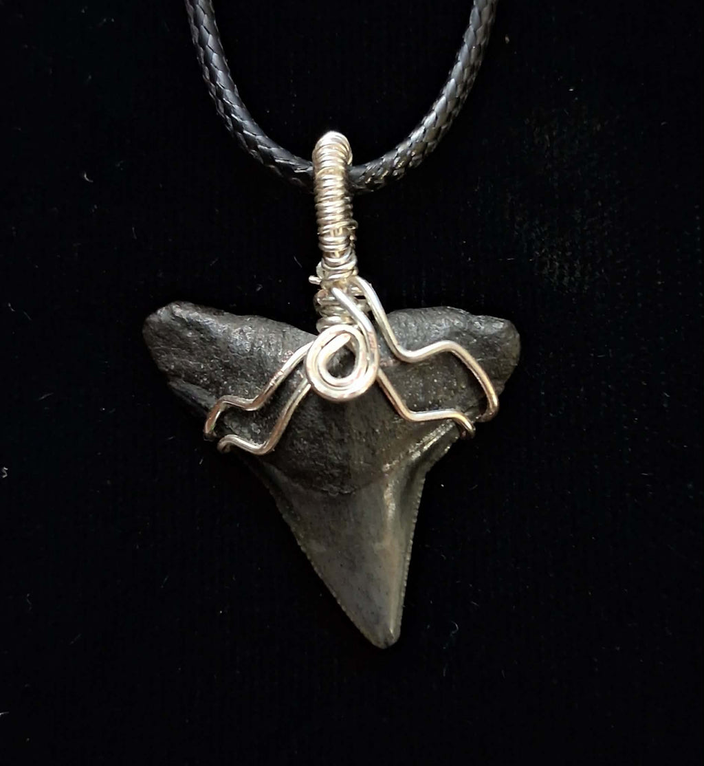 Bull Shark Wire Wrapped Pendant