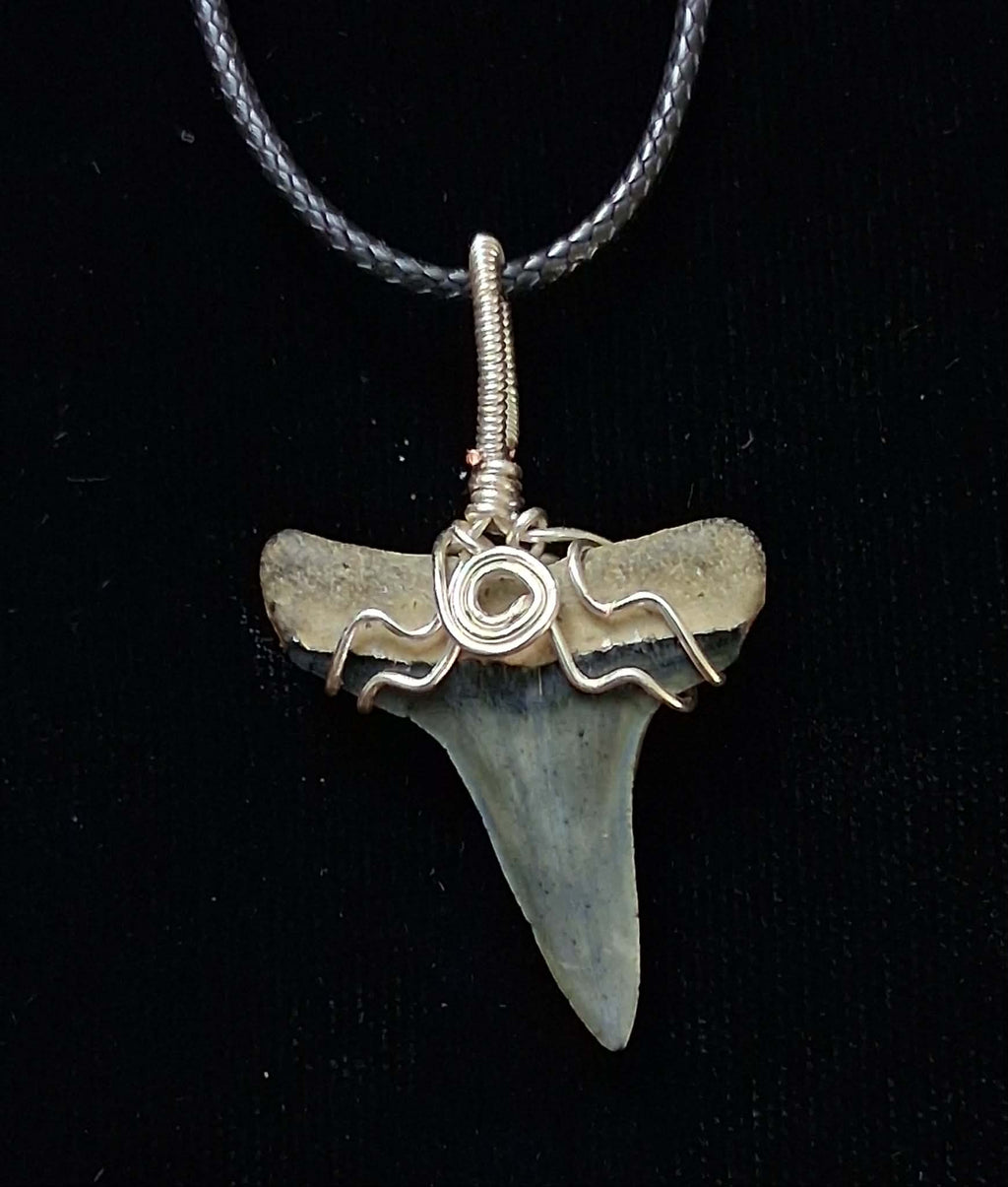 Lemon Shark Wire Wrapped Pendant