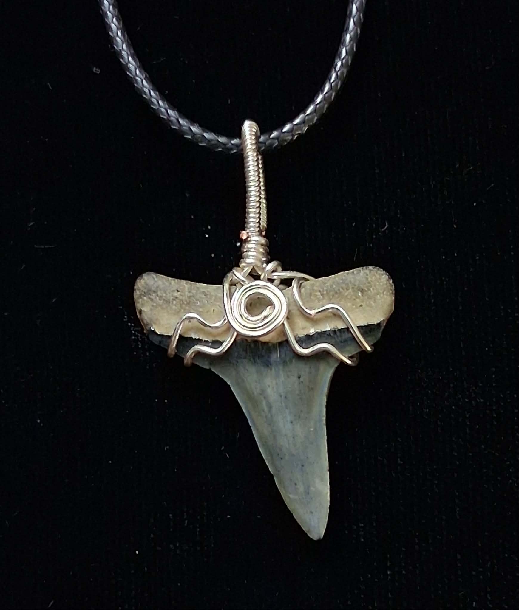 Lemon Shark Wire Wrapped Pendant
